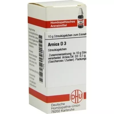ARNICA D 3 kugler, 10 g