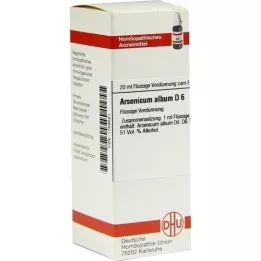 ARSENICUM ALBUM D6 Fortynding, 20 ml