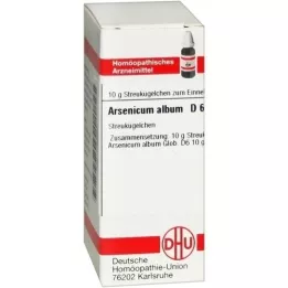 ARSENICUM ALBUM D 6 kugler, 10 g