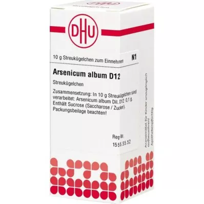 ARSENICUM ALBUM D 12 kugler, 10 g
