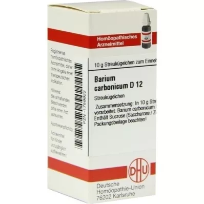 BARIUM CARBONICUM D 12 kugler, 10 g