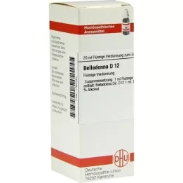 BELLADONNA D 12 Fortynding, 20 ml