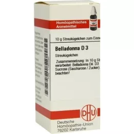 BELLADONNA D 3 kugler, 10 g