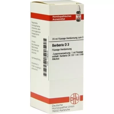 BERBERIS D3-fortynding, 20 ml