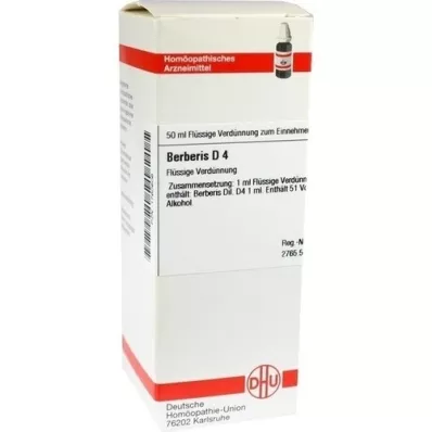 BERBERIS D4-fortynding, 50 ml
