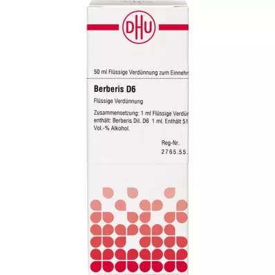 BERBERIS D6 Fortynding, 50 ml