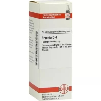 BRYONIA D4-fortynding, 20 ml