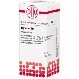 BRYONIA D 6 kugler, 10 g