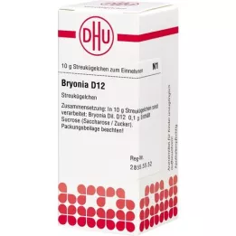 BRYONIA D 12 kugler, 10 g