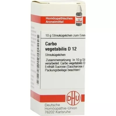 CARBO VEGETABILIS D 12 kugler, 10 g CARBO VEGETABILIS D 12 kugler, 10 g