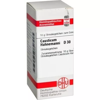 CAUSTICUM HAHNEMANNI D 30 kugler, 10 g
