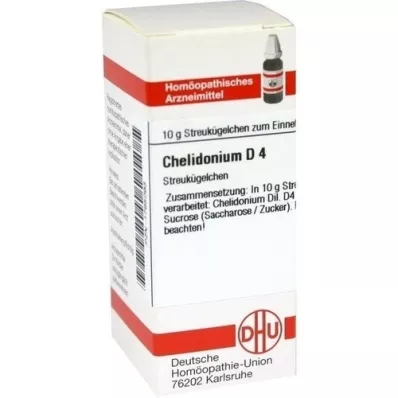 CHELIDONIUM D 4 kugler, 10 g