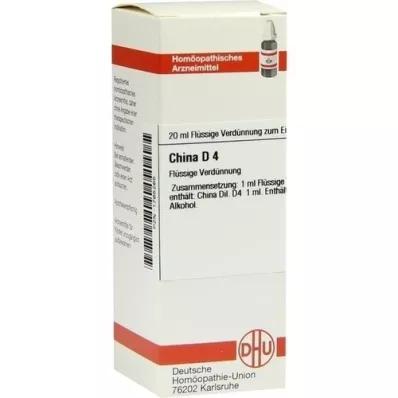 CHINA D4-fortynding, 20 ml