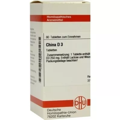 CHINA D 3 tabletter, 80 stk
