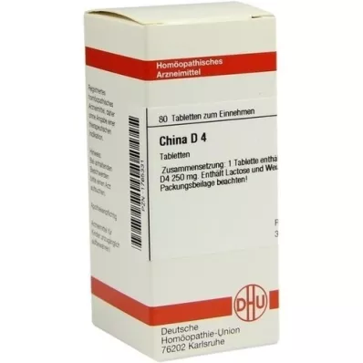 CHINA D 4 tabletter, 80 stk