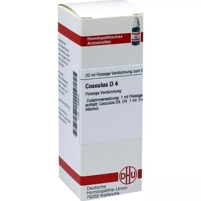 COCCULUS D4-fortynding, 20 ml