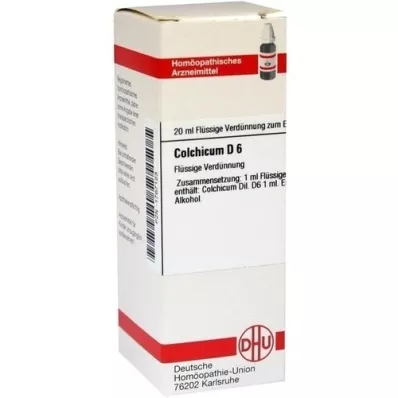 COLCHICUM D6 Fortynding, 20 ml