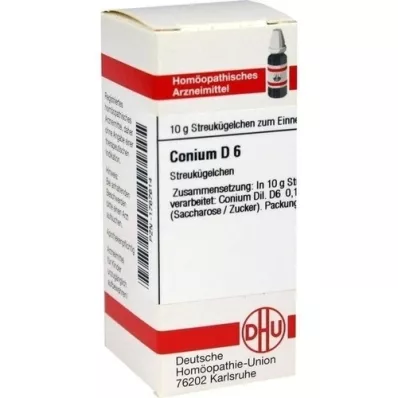 CONIUM D 6 kugler, 10 g