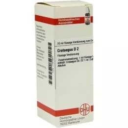 CRATAEGUS D 2 Fortynding, 20 ml