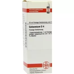 GELSEMIUM D4-fortynding, 20 ml