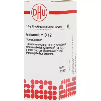 GELSEMIUM D 12 kugler, 10 g