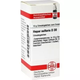 HEPAR SULFURIS D 30 kugler, 10 g
