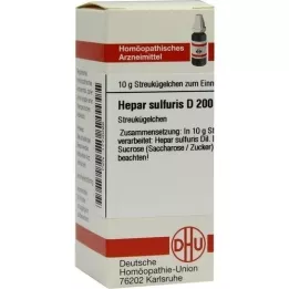 HEPAR SULFURIS D 200 kugler, 10 g