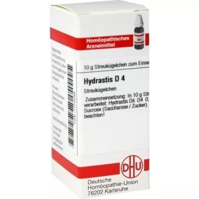 HYDRASTIS D 4 kugler, 10 g HYDRASTIS D 4 kugler, 10 g