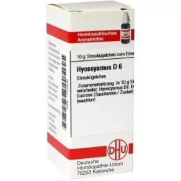 HYOSCYAMUS D 6 kugler, 10 g