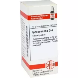 IPECACUANHA D 4 kugler, 10 g