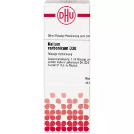 KALIUM CARBONICUM D 30 Fortynding, 20 ml
