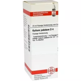 KALIUM JODATUM D4-fortynding, 20 ml