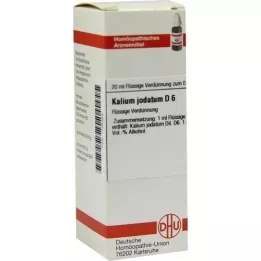 KALIUM JODATUM D6 Fortynding, 20 ml
