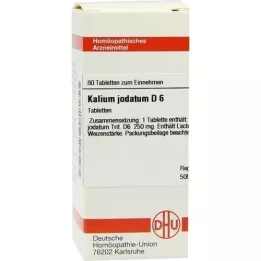 KALIUM JODATUM D 6 tabletter, 80 stk