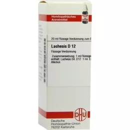 LACHESIS D 12 Fortynding, 20 ml