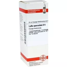 LUFFA OPERCULATA D6 Fortynding, 20 ml