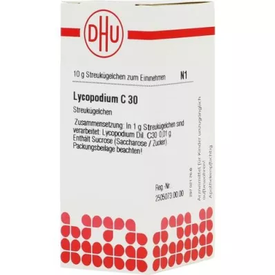 LYCOPODIUM C 30 kugler, 10 g