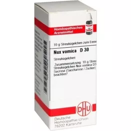NUX VOMICA D 30 kugler, 10 g