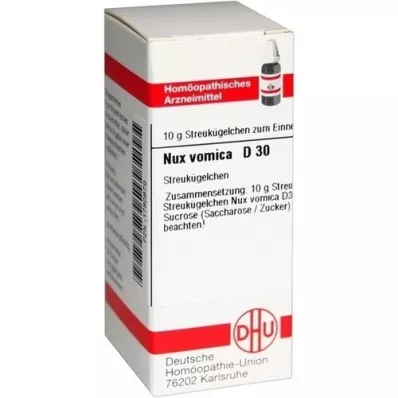 NUX VOMICA D 30 kugler, 10 g