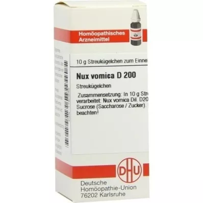 NUX VOMICA D 200 kugler, 10 g