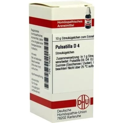 PULSATILLA D 4 kugler, 10 g