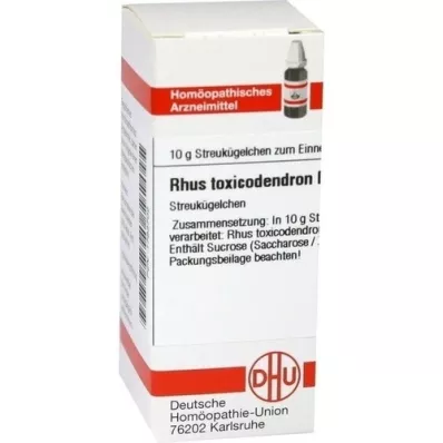 RHUS TOXICODENDRON D 3 kugler, 10 g