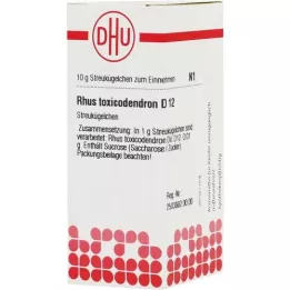 RHUS TOXICODENDRON D 12 kugler, 10 g