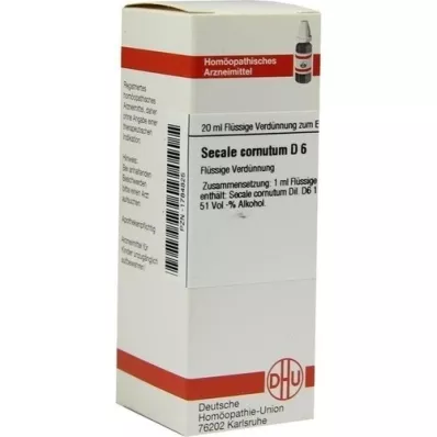 SECALE CORNUTUM D6 Fortynding, 20 ml