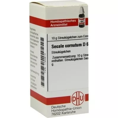 SECALE CORNUTUM D 6 kugler, 10 g