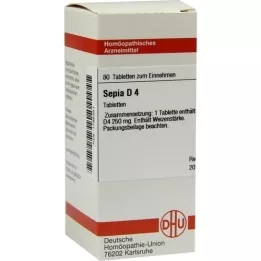 SEPIA D 4 tabletter, 80 stk