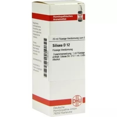 SILICEA D 12 Fortynding, 20 ml