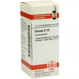 SILICEA D 10 kugler, 10 g