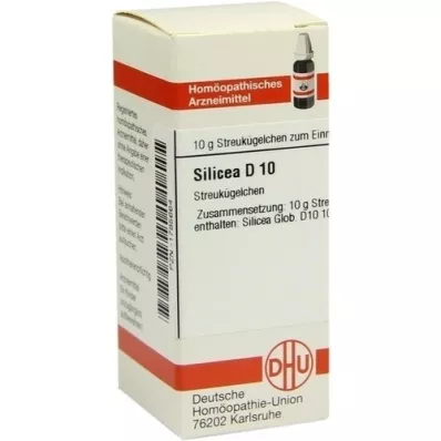 SILICEA D 10 kugler, 10 g