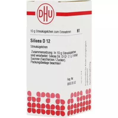 SILICEA D 12 kugler, 10 g